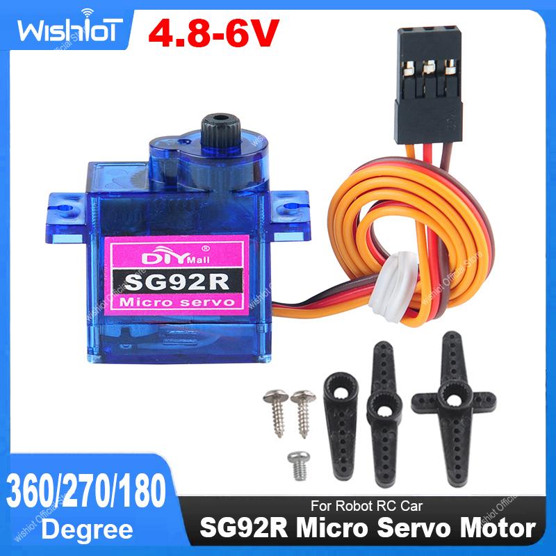 Drone Gimbal Controller - Micro servomotor SG92R 4,8-6V 360/270/180 grados
