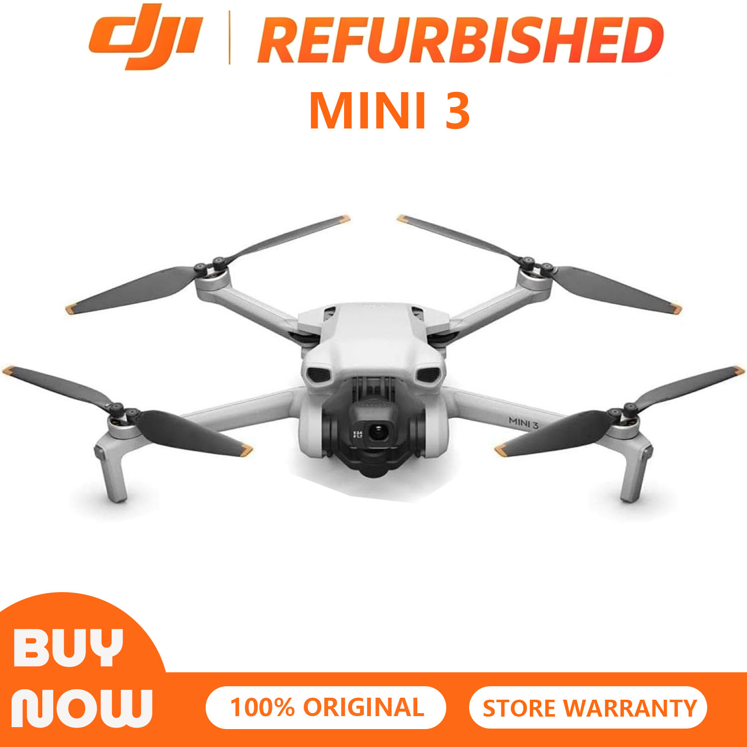 Dron DJI Mini 3 Reacondicionad - Drone Gimbal 3 Axis reseña y precio