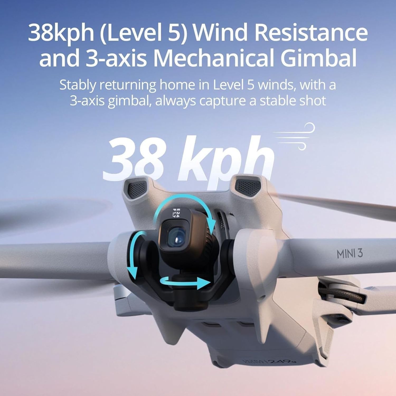 Dron DJI Mini 3 Reacondicionad - Drone Gimbal 3 Axis reseña y precio