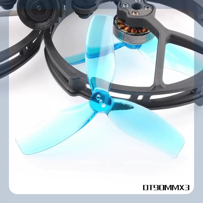 Hélices de 3 aspas HQProp de 3 - Drone Gimbal Controller reseña y precio