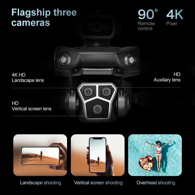Dron M1S 8K Profesional con Tr - Drone Gimbal 3 Axis reseña y precio