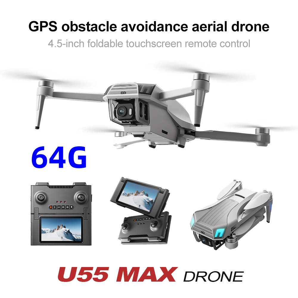 Dron NCZOBOE U55 Profesional c - Drone Gimbal 2 Axis reseña y precio
