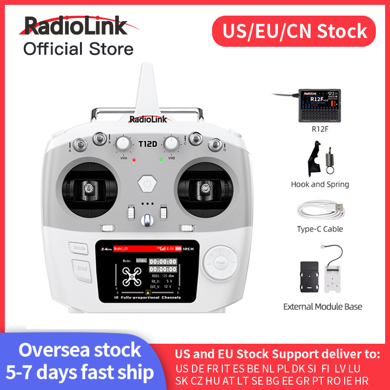 Radiolink T12D ELRS Transmisor - Drone Gimbal Controller reseña y precio
