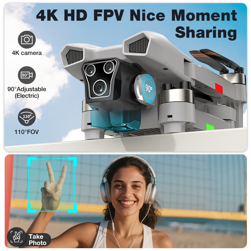 NUEVO Dron L017 Pro con Motor  - Drone Gimbal Case reseña y precio